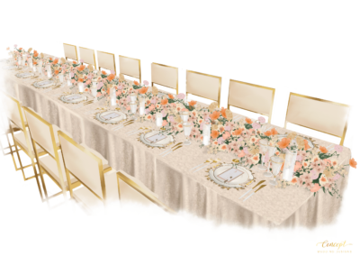 wedding rendering